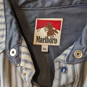Marlboro men's trucker shirt jacket XL
